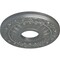 Ekena Millwork Nadia Ceiling Medallion (Fits Canopies up to 4 7/8"), 12 1/8"OD x 3 5/8"ID x 7/8"P, Platinum CM12NAPLS - alternate 2